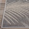 World Rug Gallery Bahama Palm Frond Indoor/Outdoor Non-Shedding Area Rug 5' x7' Gray 430GRAY5X7 - alternate 10
